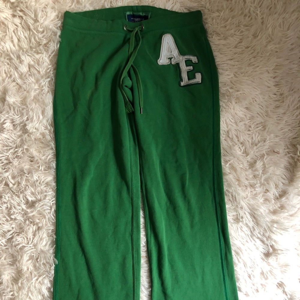Green American Eagle Sweats